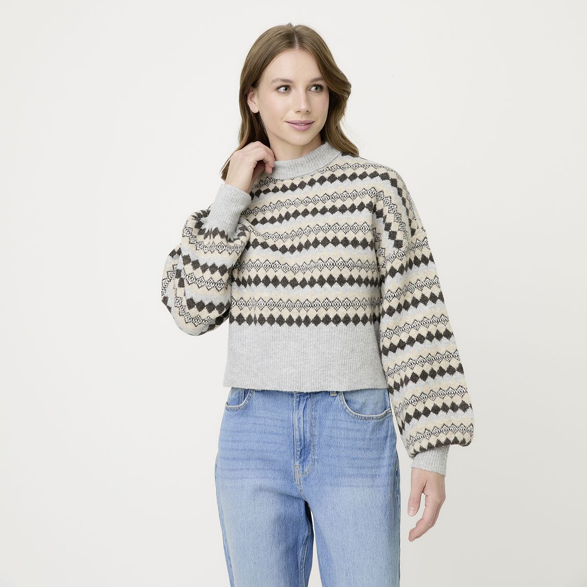 VERO MODA - Sweater Jacquard Mujer Vero Moda