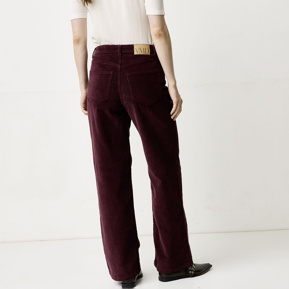 VERO MODA - Pantalón Tiro Alto Mujer Vero Moda