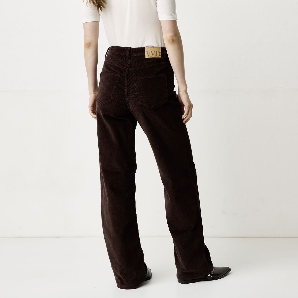 VERO MODA - Pantalón Tiro Alto Mujer Vero Moda