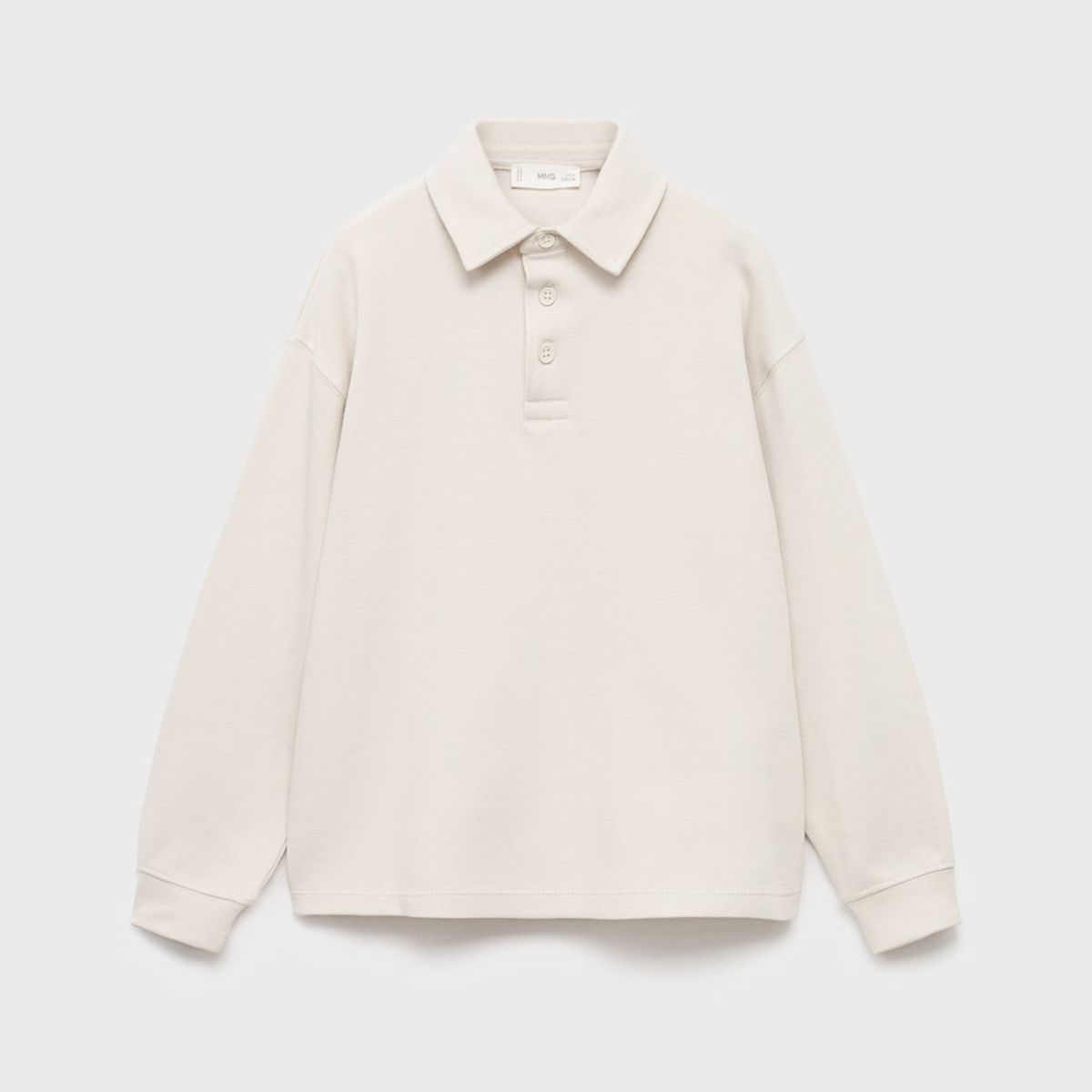 MANGO KIDS - Polerón Cuello Polo Niño Mango