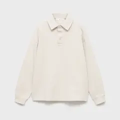 MANGO KIDS - Polerón Cuello Polo Niño Mango