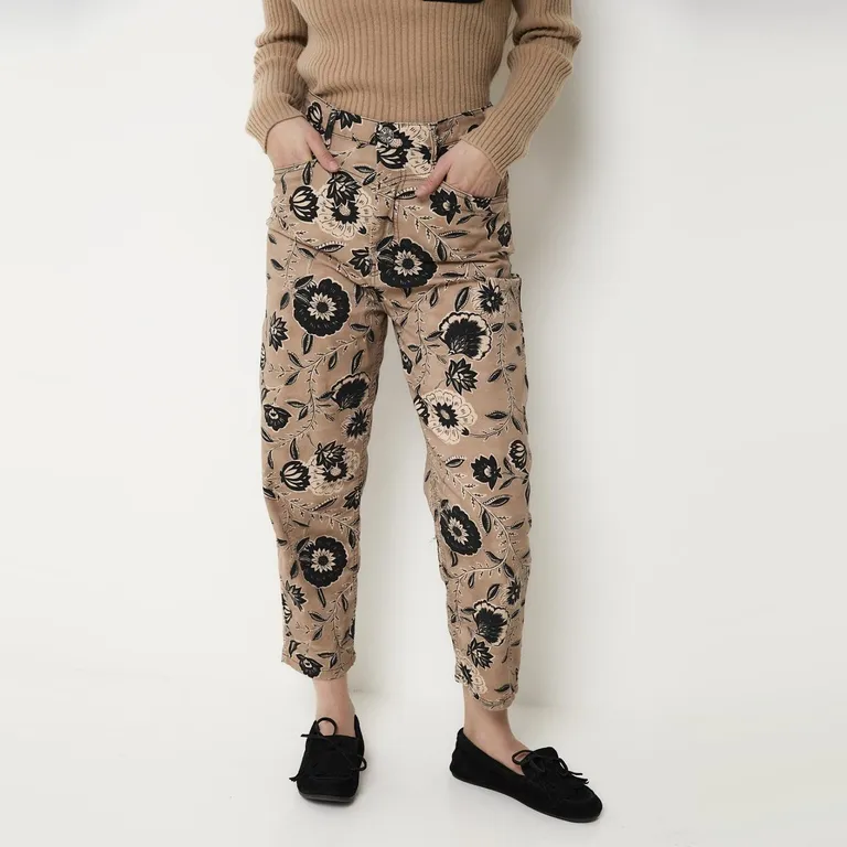 Pantalón Corse Algodón Mujer
