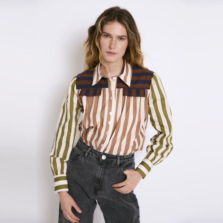 Blusa Carlota 100% Algodón Mujer