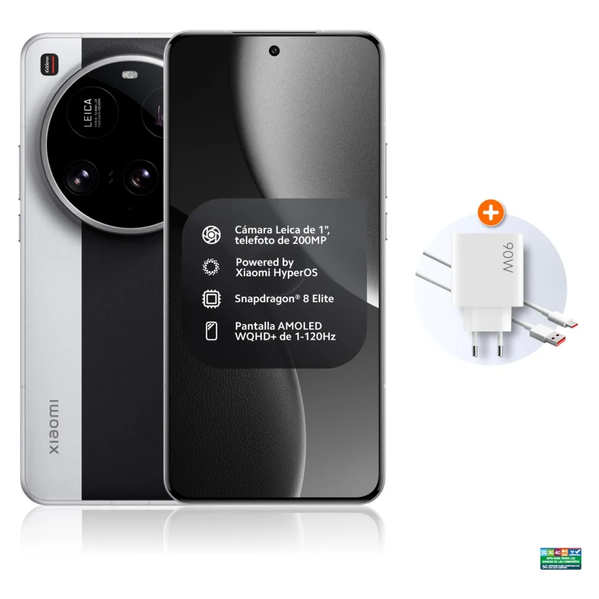 XIAOMI - Celular Xiaomi 15 Ultra 512GB Negro