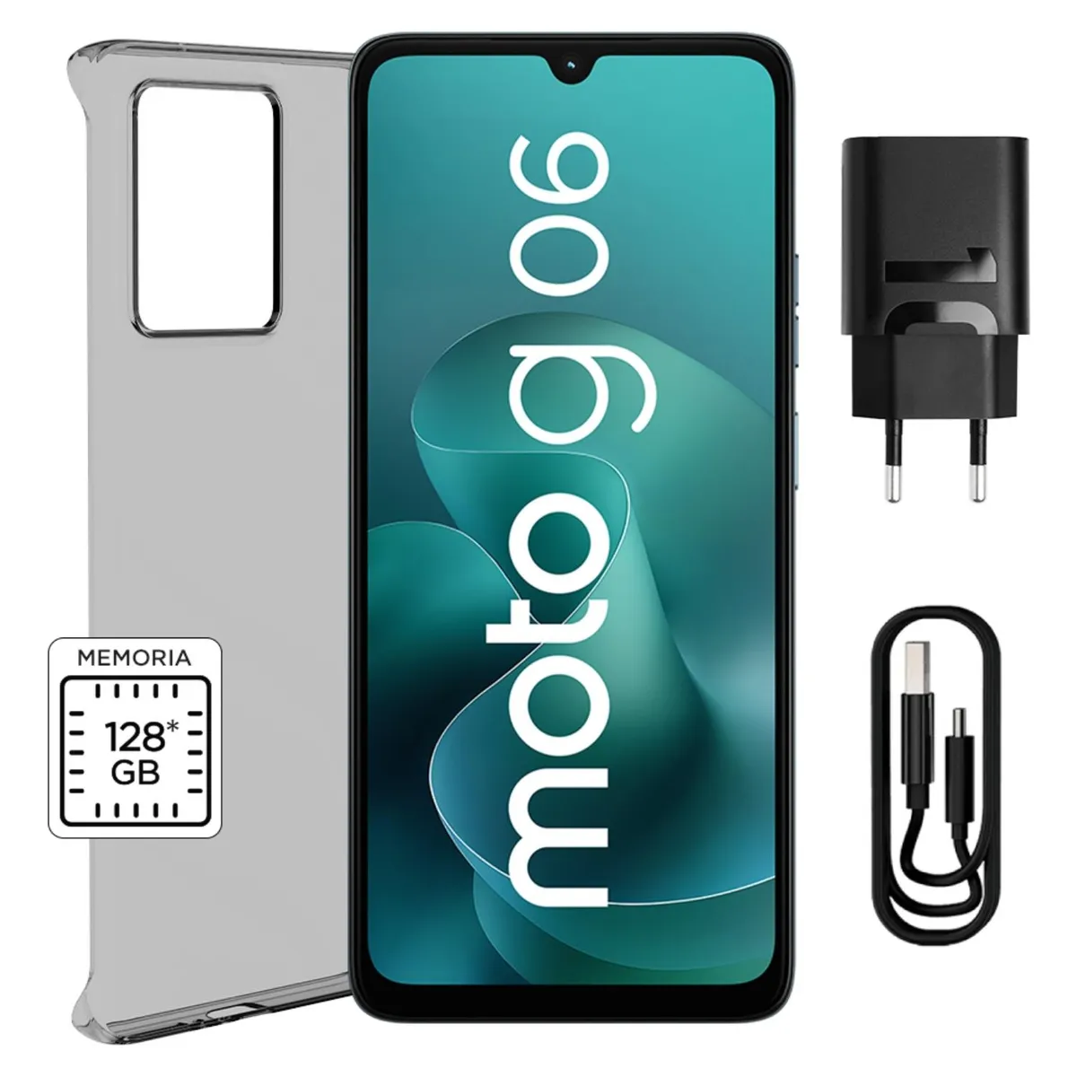 MOTOROLA - Celular Motorola G06 4+128GB Azul