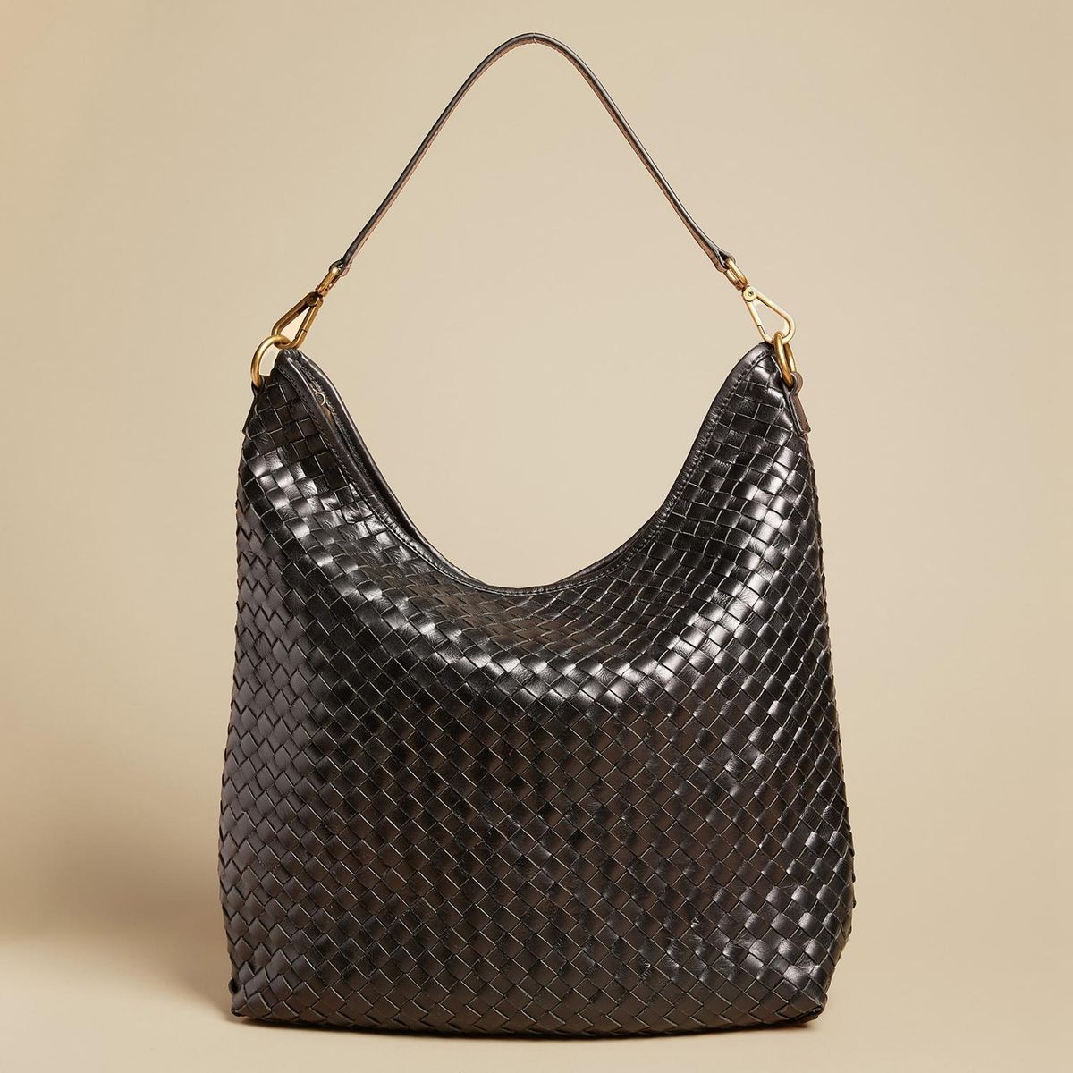 NICOLI - Cartera Trenzada 100% Cuero Mujer Nicoli