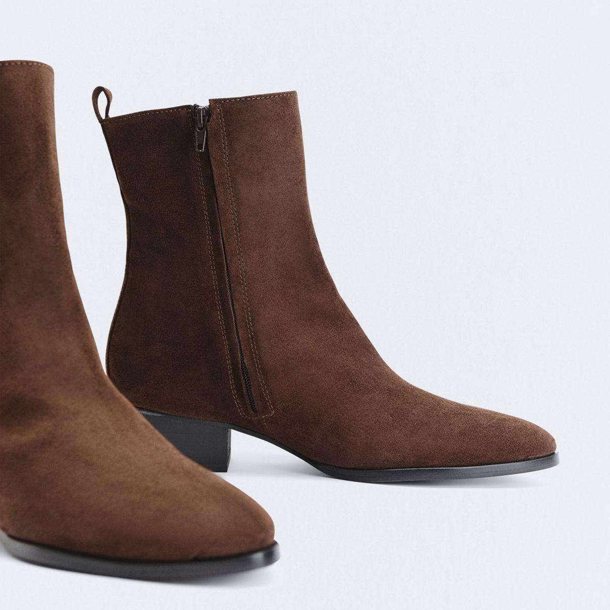 ESEOESE - Botín Mujer Cuero Café