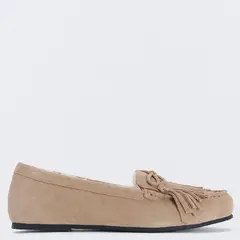 ESEOESE - Mocasín Mujer Cuero Beige