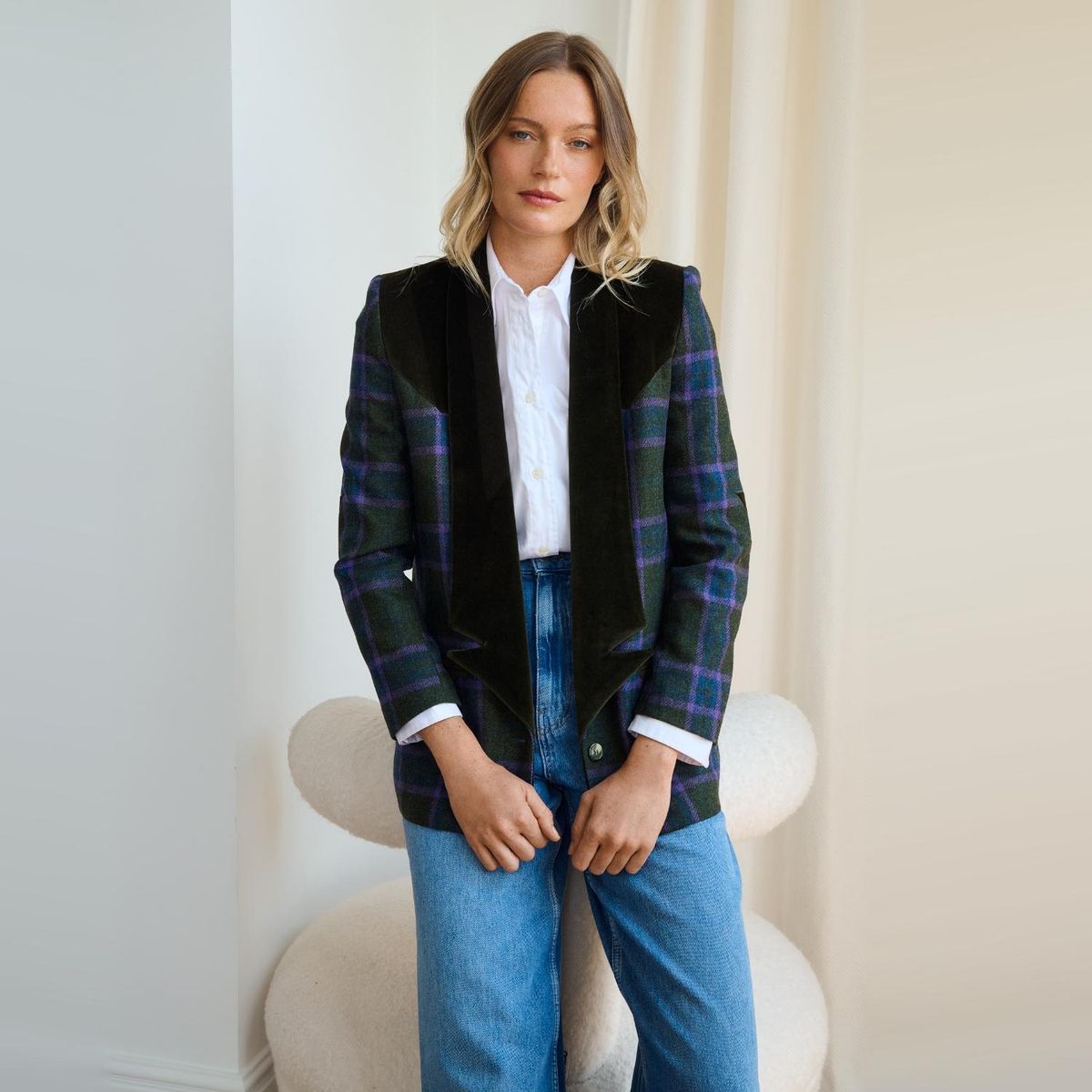 BYAN - Blazer Stuart 100% Lana Mujer Byan