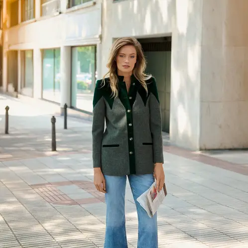 BYAN - Blazer Phillip Peak 100% Lana Mujer