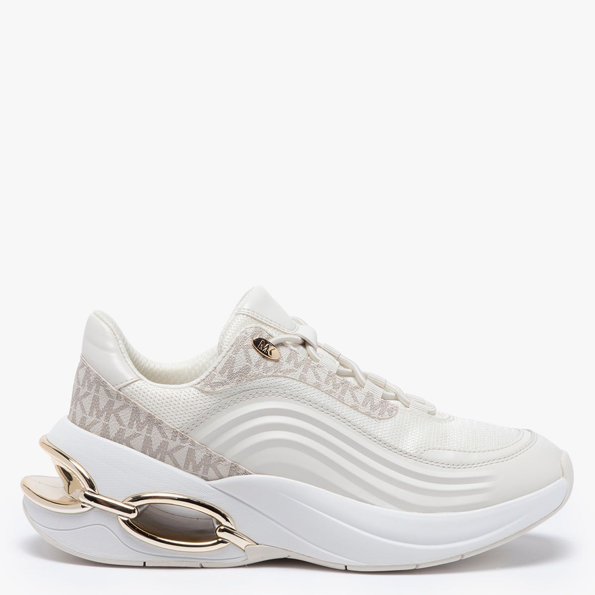 MICHAEL KORS - Zapatilla Urbana Mujer Cuero Blanco Michael Kors