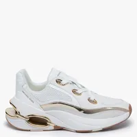 Zapatilla Urbana Mujer Cuero Amarillo