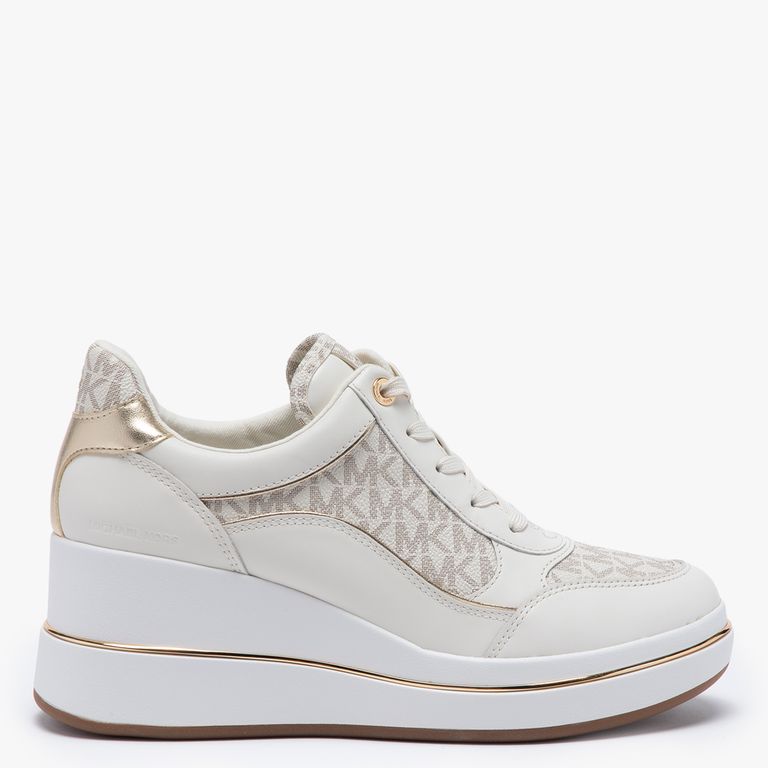Zapatilla Urbana Mujer Cuero Blanco