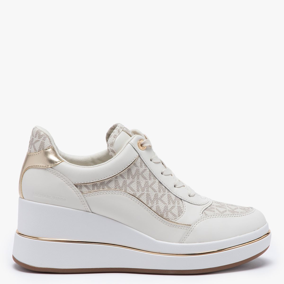 MICHAEL KORS - Zapatilla Urbana Mujer Cuero Blanco Michael Kors