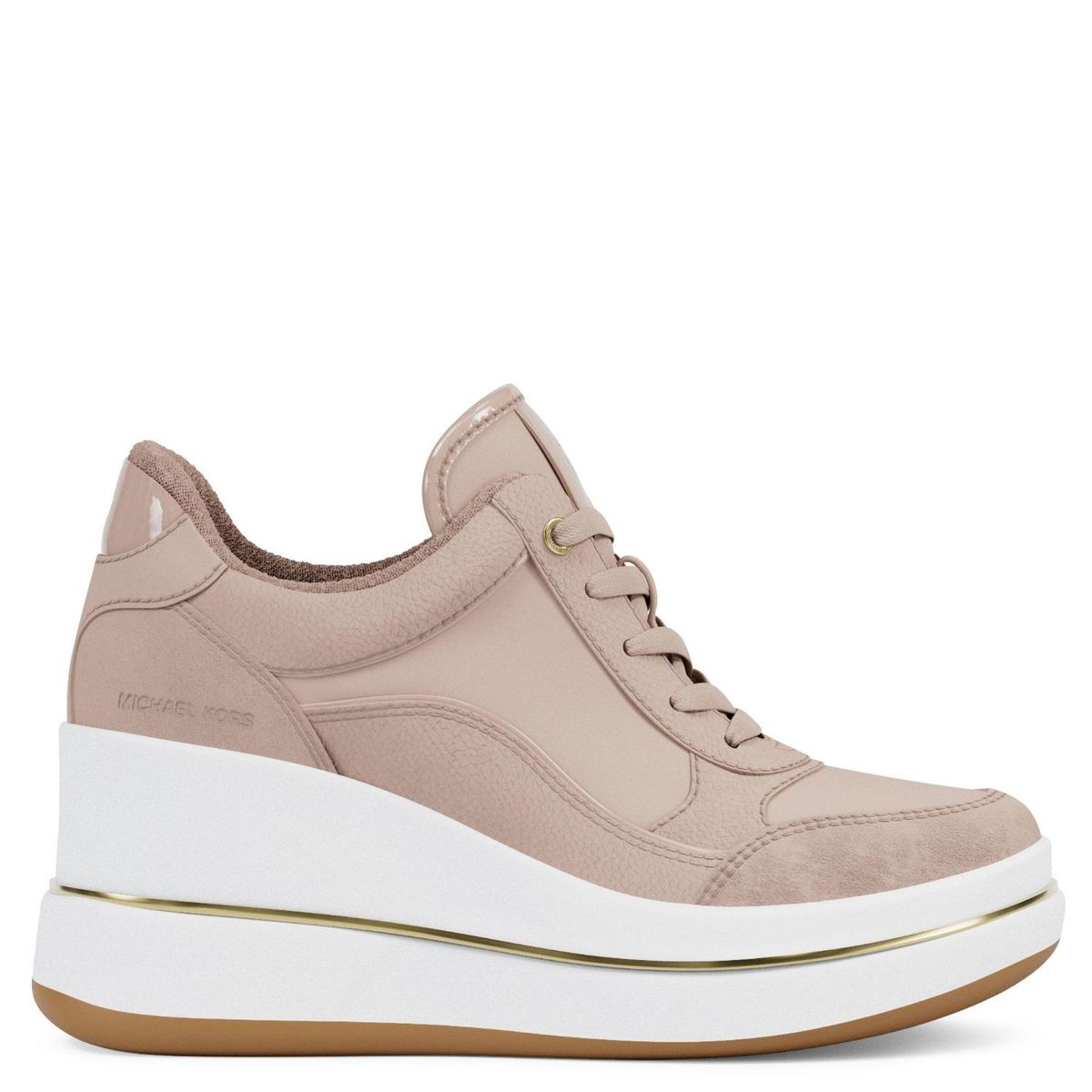MICHAEL KORS - Zapatilla Urbana Mujer Cuero Blanco Michael Kors