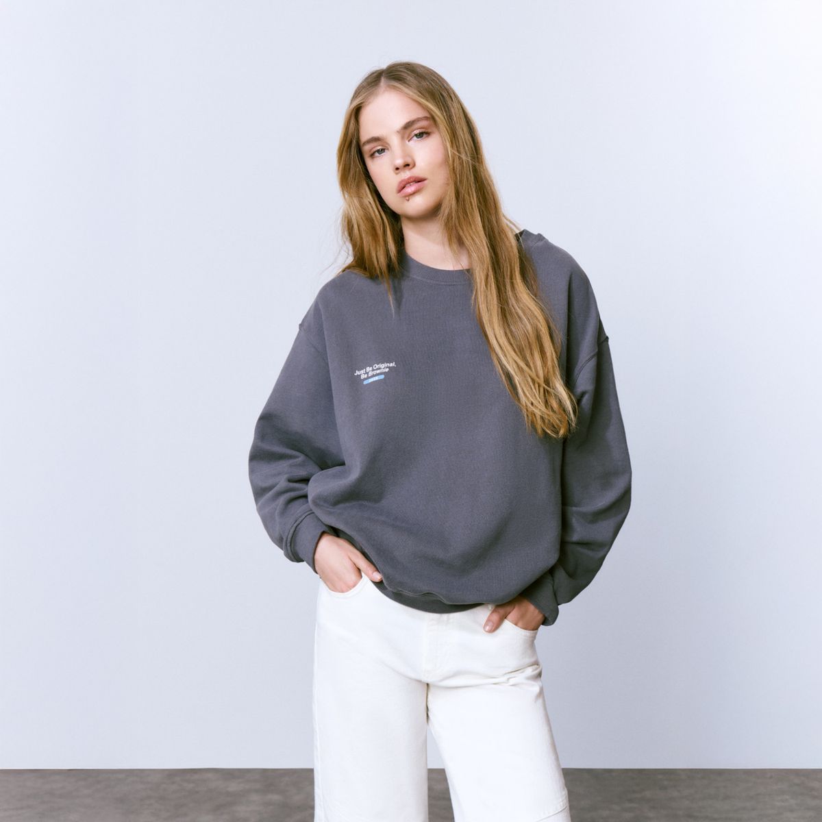 BROWNIE - Polerón Estrellas Mujer Brownie