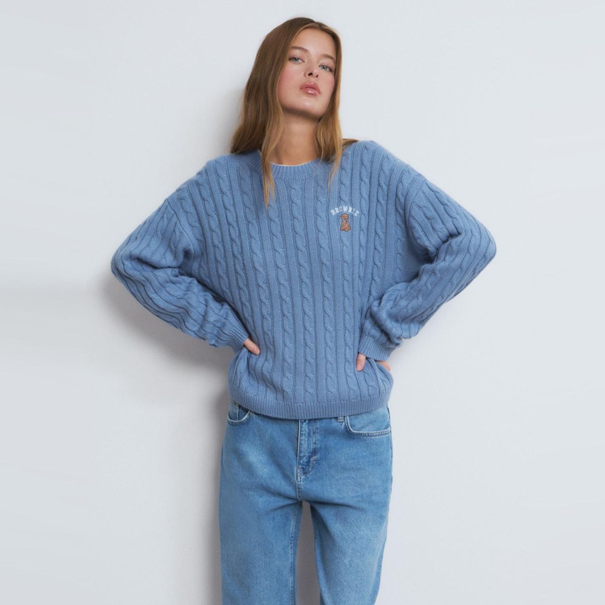 BROWNIE - Sweater Mujer Brownie