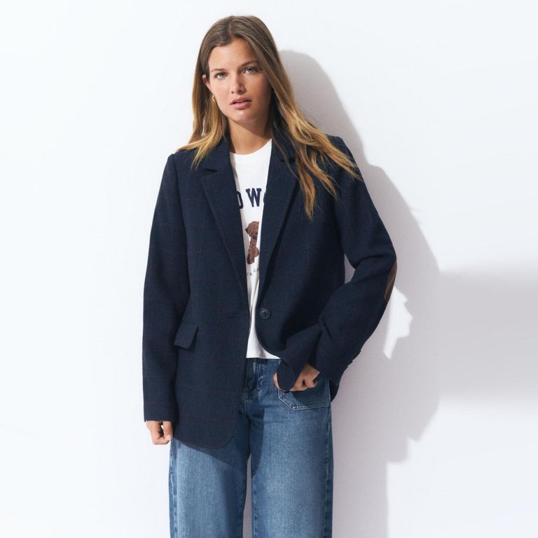 BROWNIE - Blazer Con Codera Mujer | Ofertitas