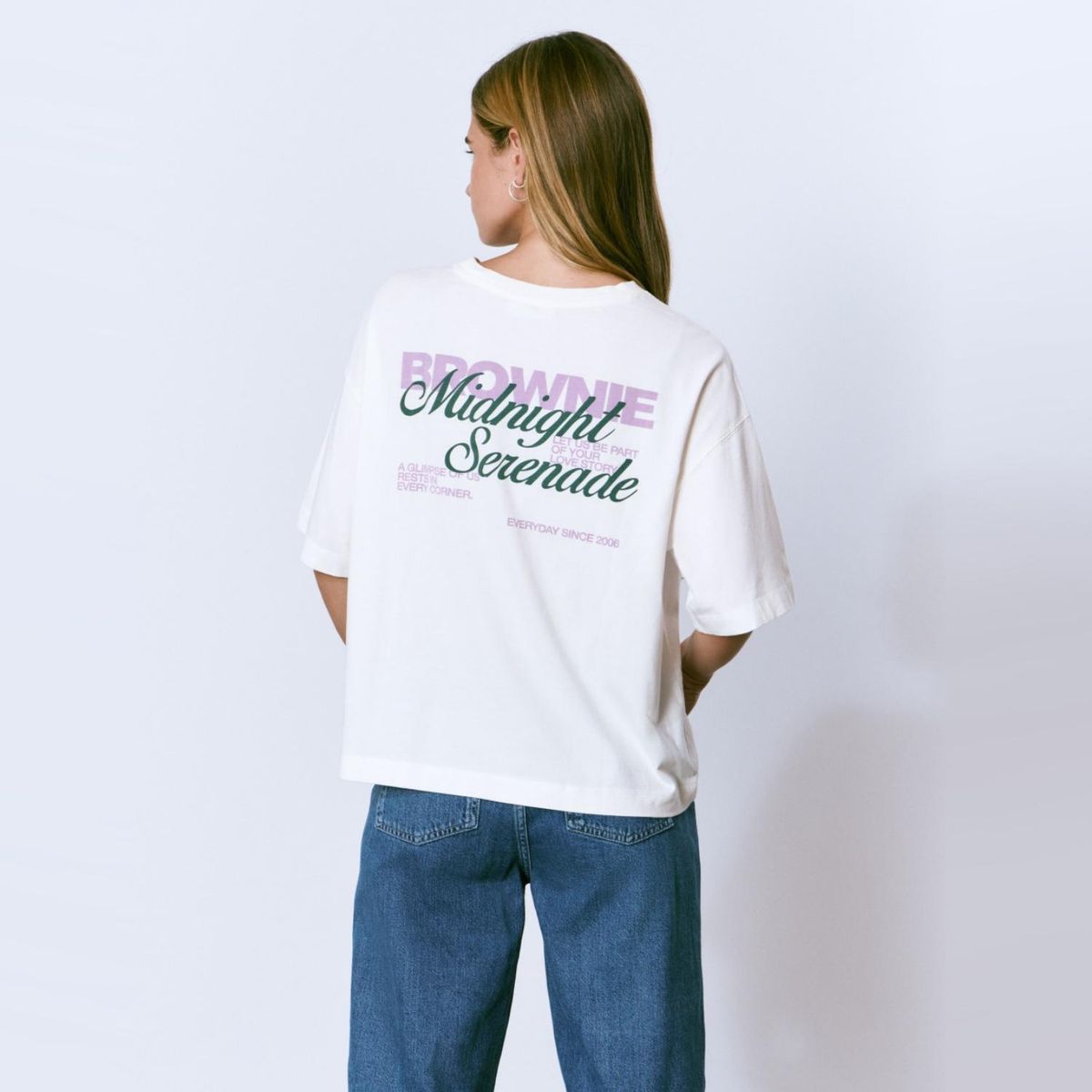 BROWNIE - Falda Tejido Cuadros 100% Algodón Mujer Brownie