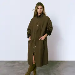 BROWNIE - Abrigo Algodón Mujer