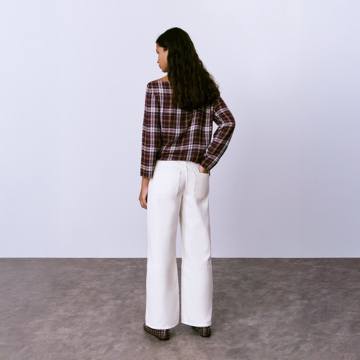 BROWNIE - Jeans Cortes 100% Algodón Mujer Brownie