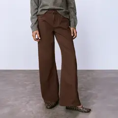 BROWNIE - Pantalón Corte Lateral Mujer