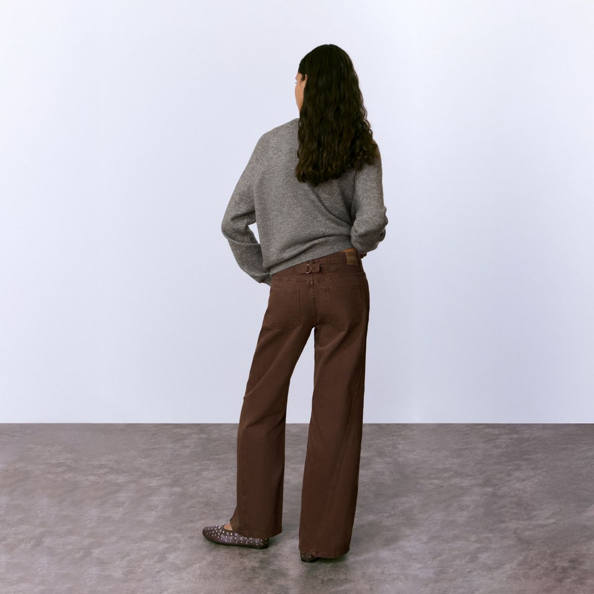 BROWNIE - Pantalón Corte Lateral Mujer Brownie