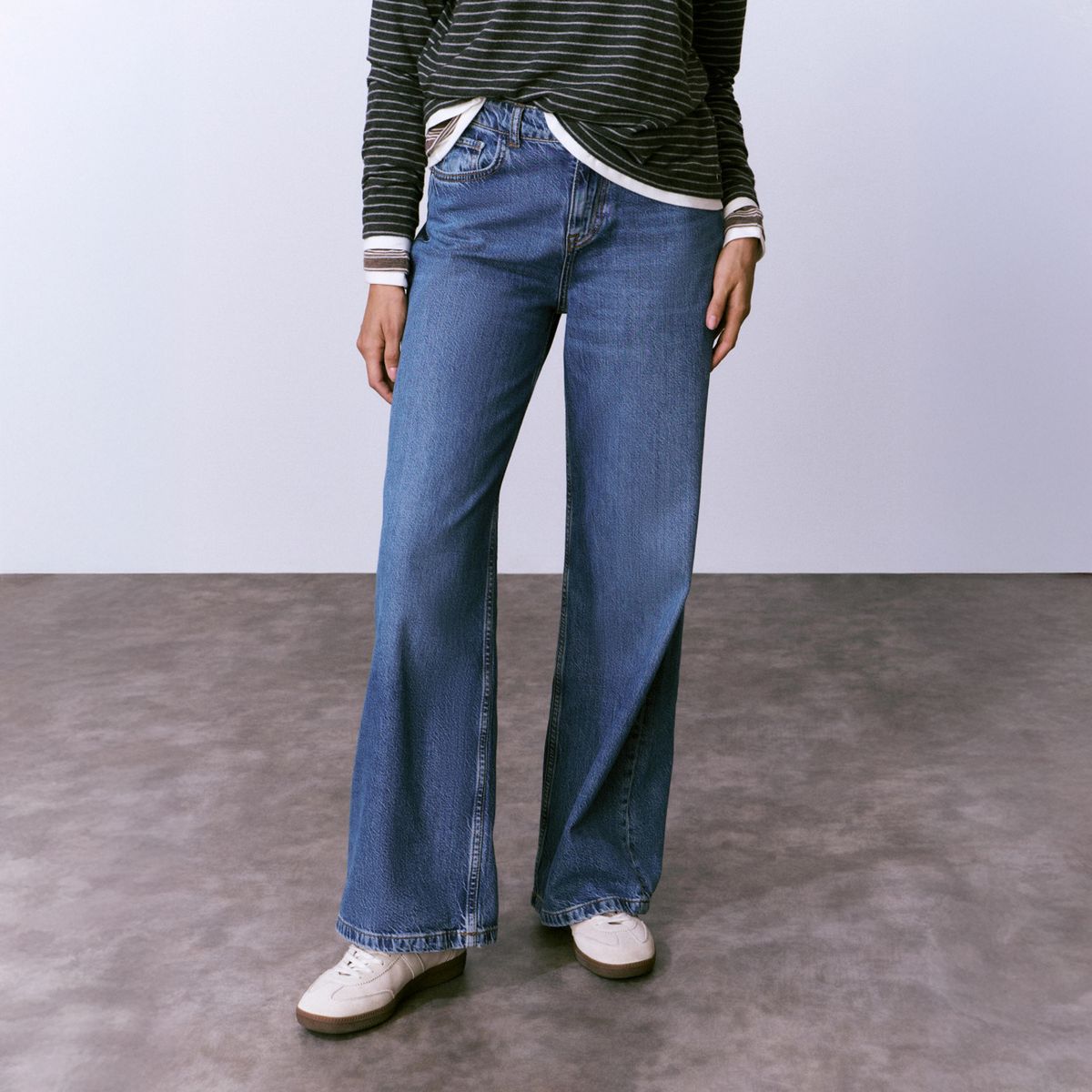 BROWNIE - Jeans Wideleg Mujer Brownie