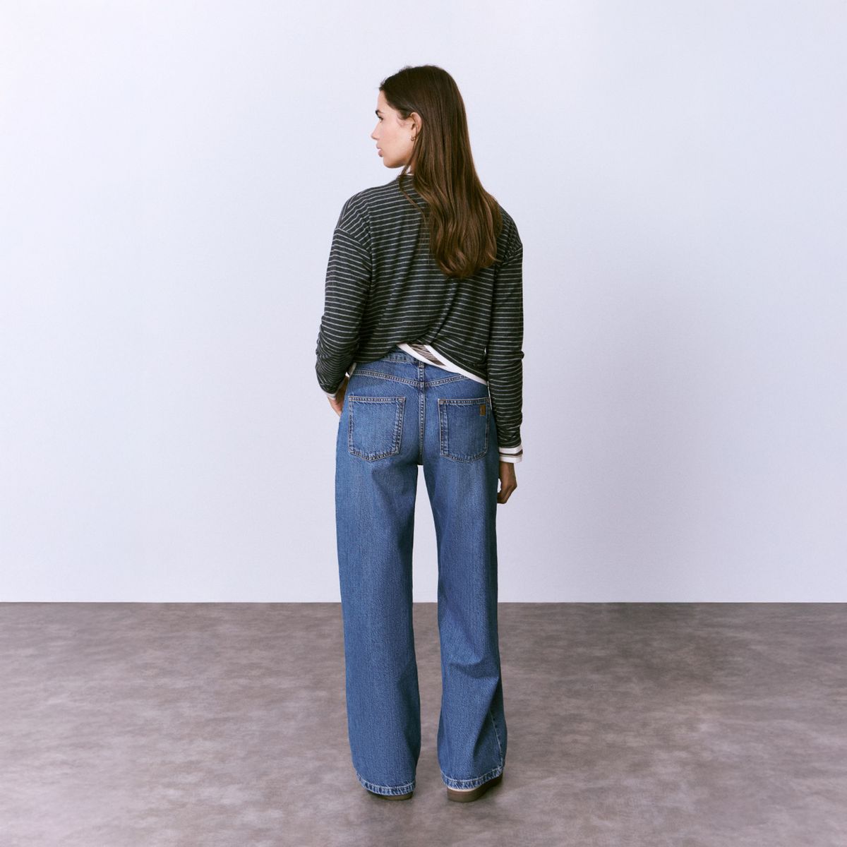 BROWNIE - Jeans Wideleg Mujer Brownie
