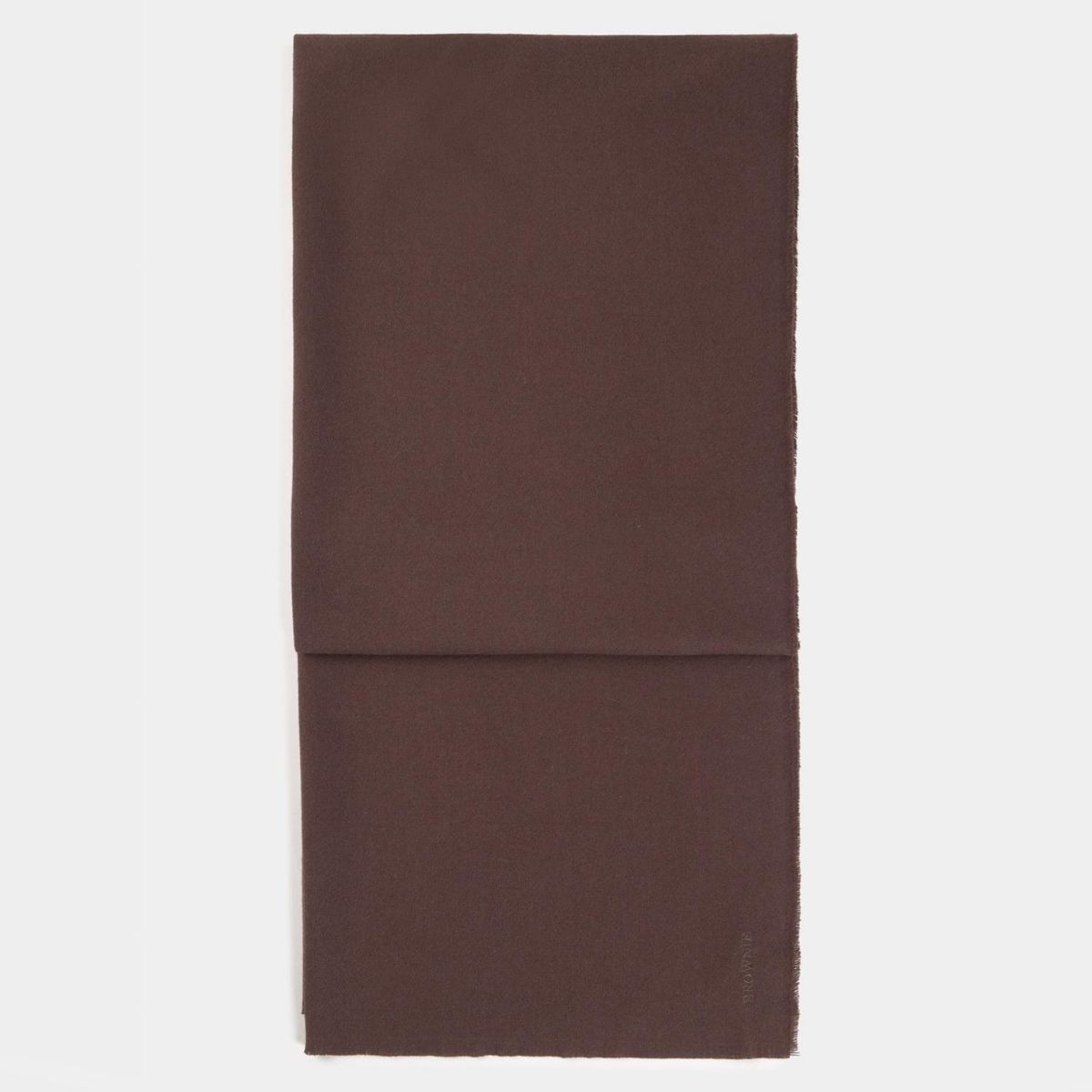 BROWNIE - Bufanda Lisa Fina Mujer Brownie