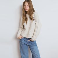 Chaleco Bordado Ski Trenzas Mujer