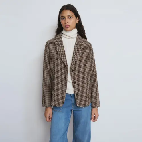 BROWNIE - Blazer Pata De Gallo Mujer