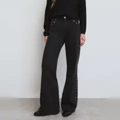 BROWNIE - Jeans Tachas Estrellas Trasero Mujer