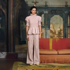MARIA DE LA ORDEN - Blusa Estampada 100% Algodón Mujer