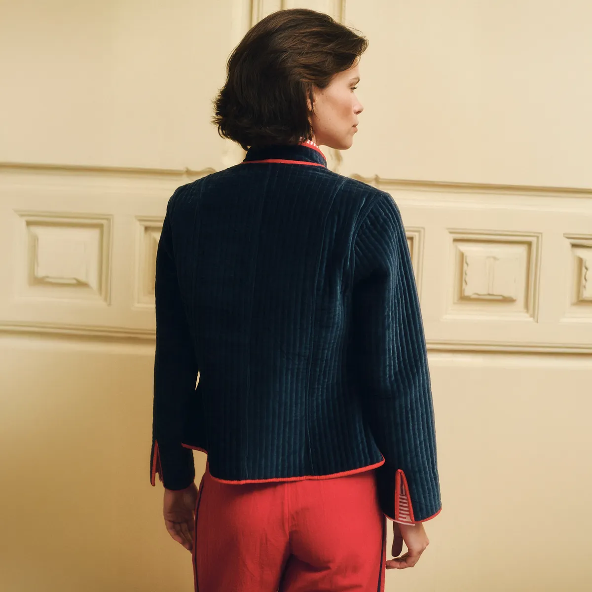 MARIA DE LA ORDEN - Chaqueta Fittonia 100% Algodón Mujer Mdlo