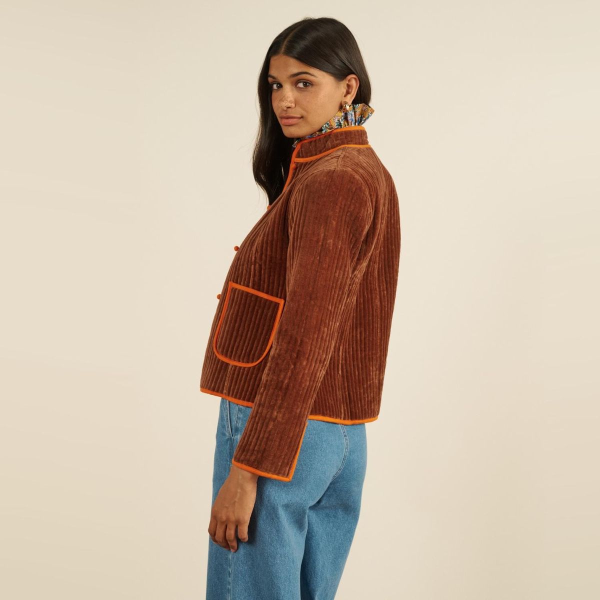 MARIA DE LA ORDEN - Chaqueta Fittonia 100% Algodón Mujer Mdlo