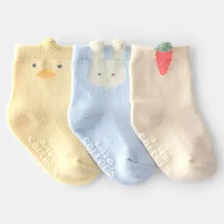 CARTER'S - Calcetines Pascua Pack 3 Pares Bebé Unisex