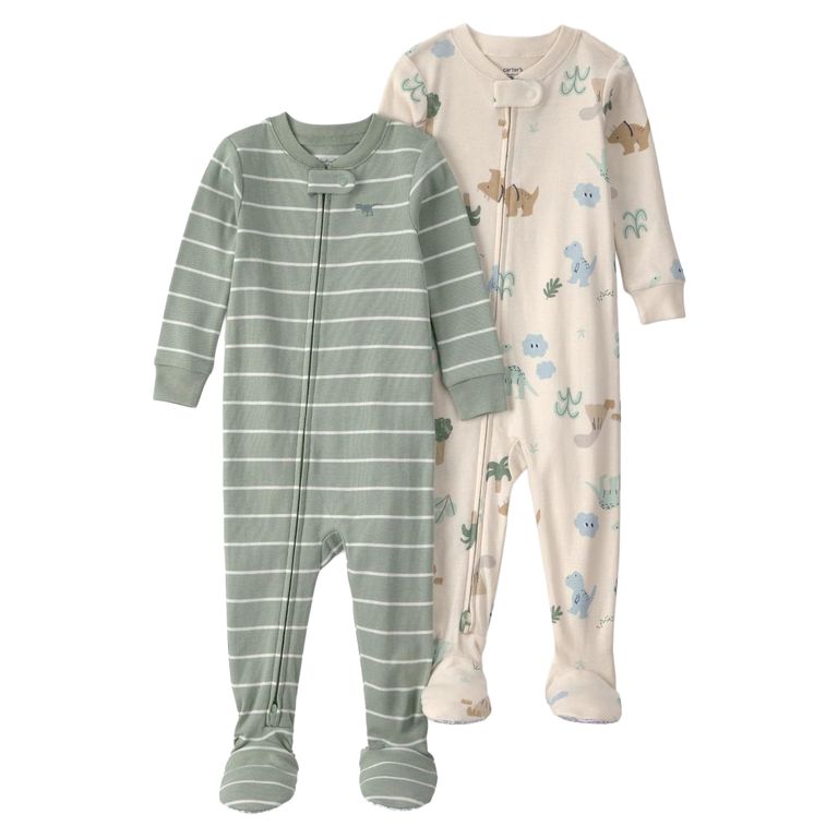 Pijama Algodón Pack 2 Unidades Bebé Niño 12 A 24 Meses