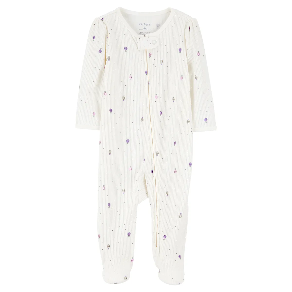 CARTER'S - Pijama Algodón Rib Bebé Niña Carter's