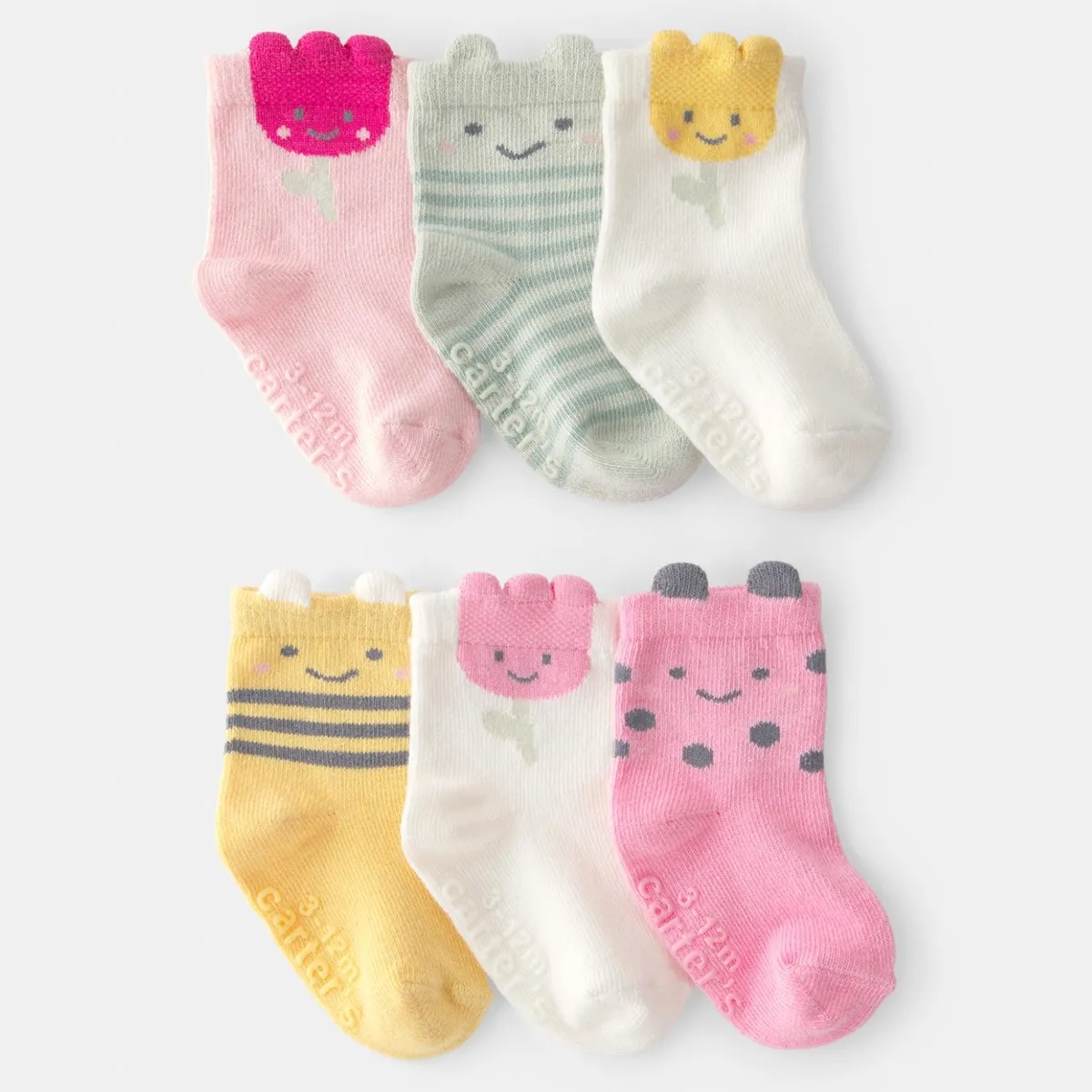 CARTER'S - Calcetines Pack 6 Pares Bebé Niña Carter's