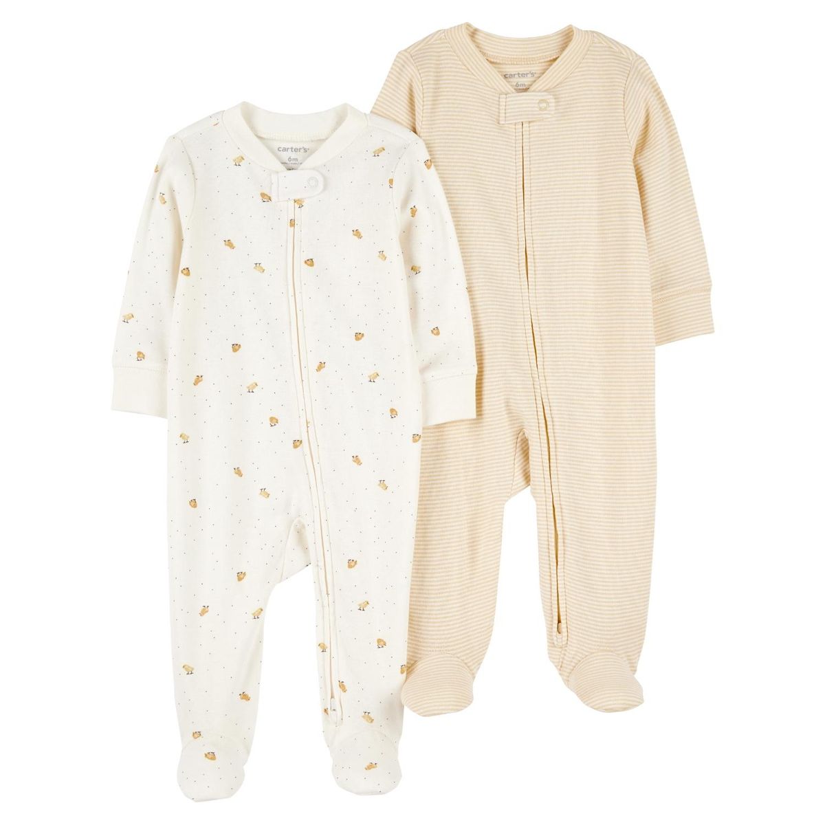 CARTER'S - Pijama Algodón Pack 2 Unidades Unisex Bebé Carter's