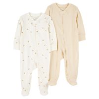 Pijama Algodón Pack 2 Unidades Unisex Bebé