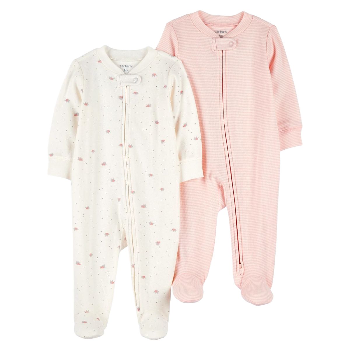 CARTER'S - Pijama Algodón Pack 2 Unidades Bebé Niña Carter's
