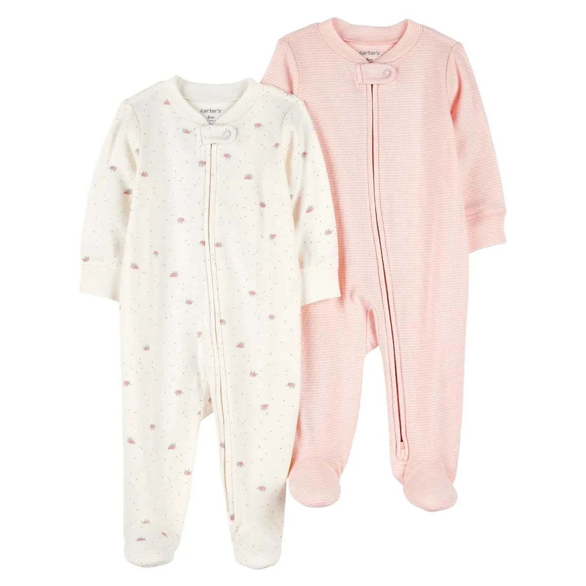 CARTER'S - Pijama Algodón Pack 2 Unidades Bebé Niña Carter's