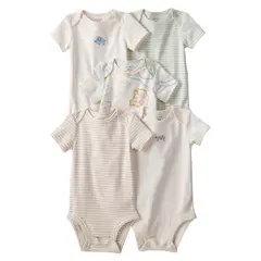 CARTER'S - Pack 5 Bodys Algodón Bebé Niño