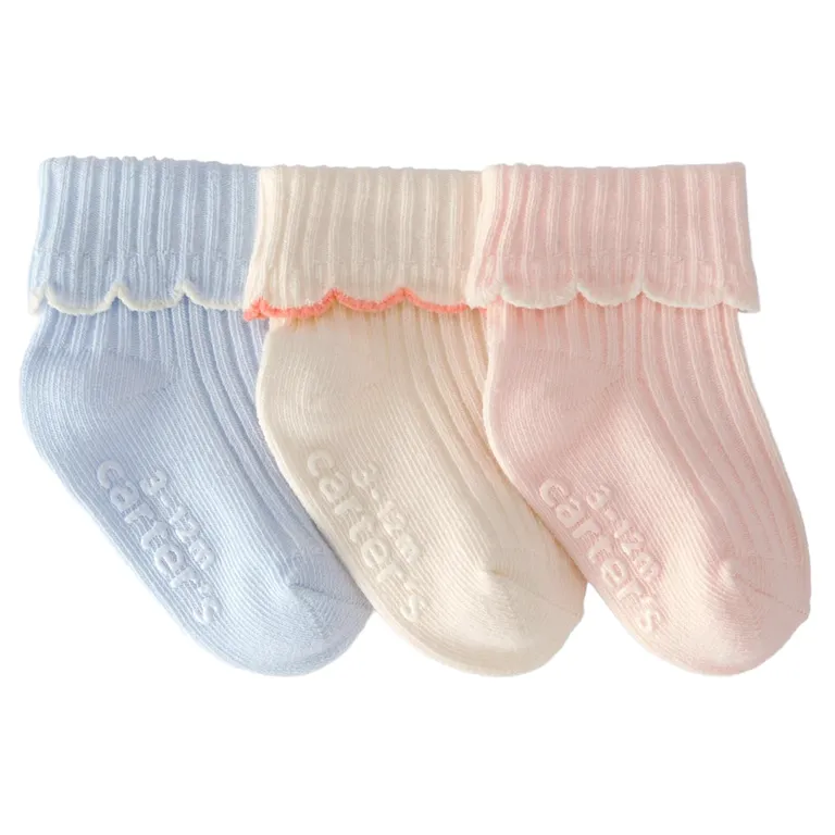 Calcetines Pack 3 Pares Bebé Niña