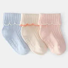 CARTER'S - Calcetines Pack 3 Pares Bebé Niña