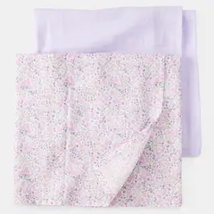 CARTER'S - Tuto Muselina Pack 2 Unidades Bebé Niña