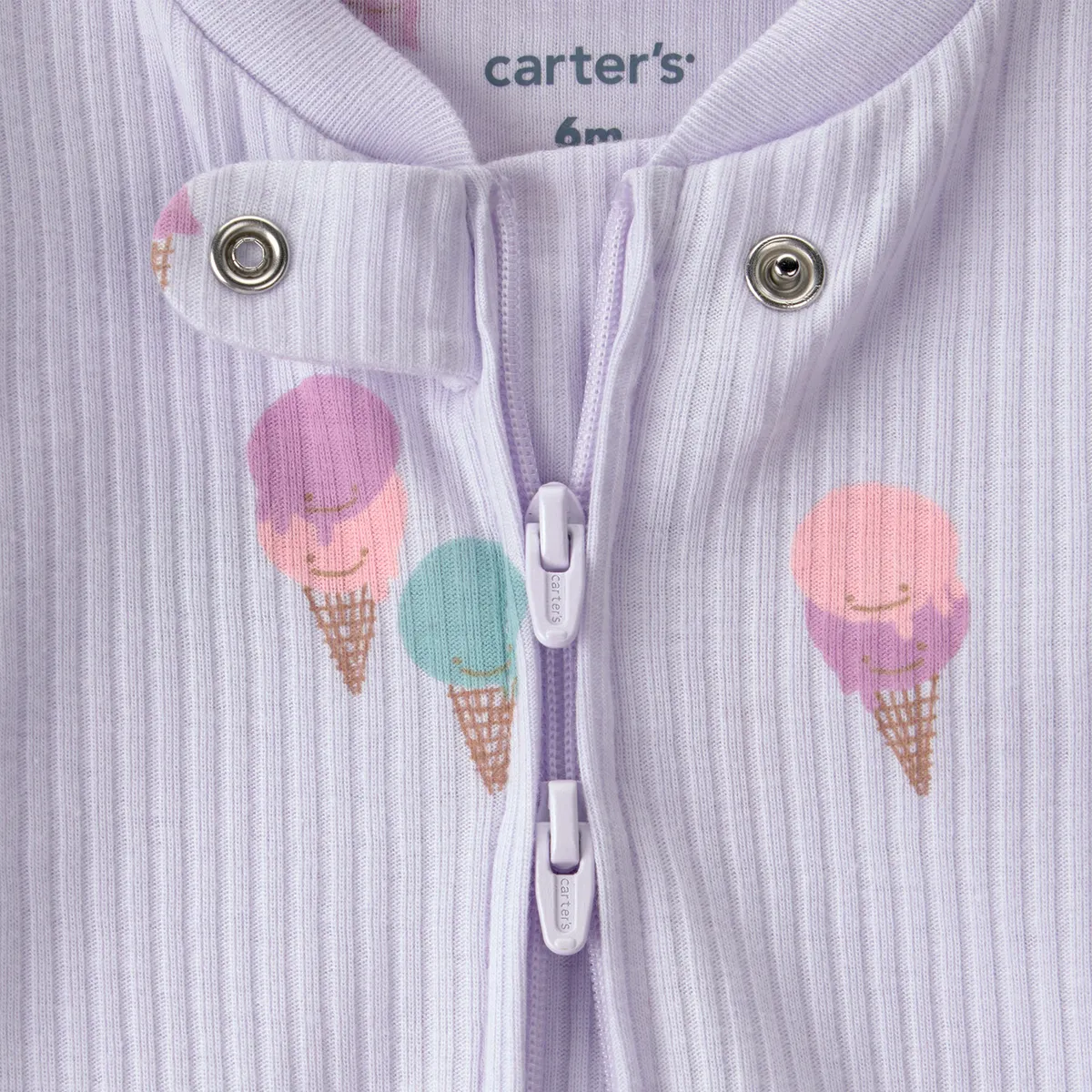 CARTER'S - Pijama Algodón Rib Bebé Niña Carter's
