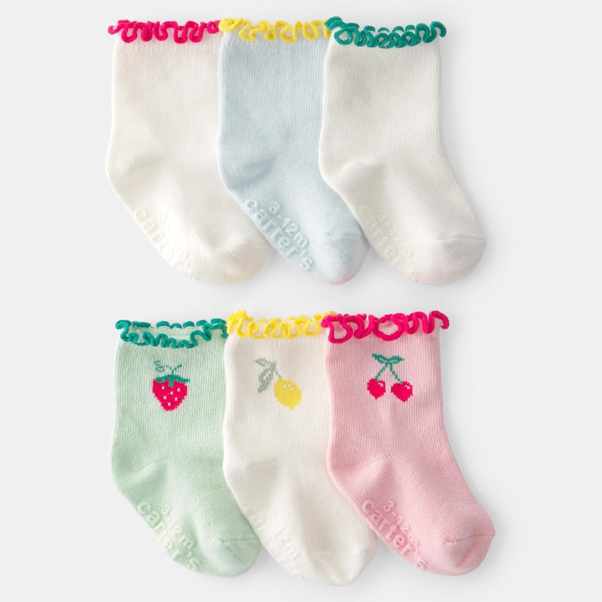 CARTER'S - Calcetines Pack 6 Pares Bebé Niña Carter's